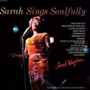 SARAH VAUGHAN Sarah Sings Soulfully (Pure Pleasure)