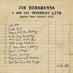 JOE BONAMASSA A New Day Yesterday Live 2LP