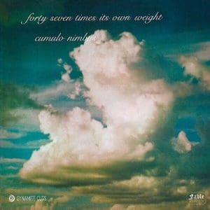 FORTY SEVEN TIMES ITS OWN WEIGHT Cumulo Nimbus