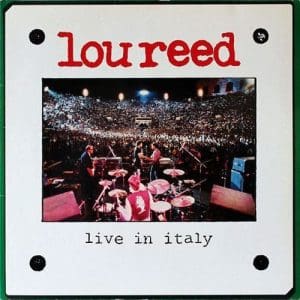 LOU REED Live In Italy 2LP