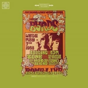 THE BYRDS Live in Rome 1968
