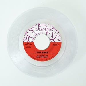 THE SURE FIRE SOUL ENSEMBLE Step Down (clear) 7"