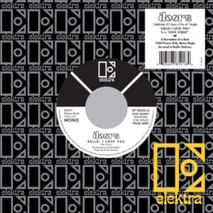 THE DOORS Hello I Love You / Love Street (mono) 7"