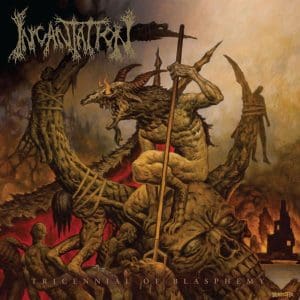 INCANTATION Tricennial of Blasphemy (Red) 3LP