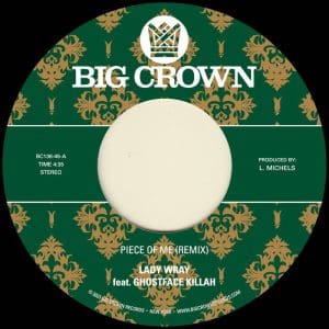 LADY WRAY & PETE ROCK Piece Of Me (feat. Ghostface Killah) B/w Joy & Pain (pete Rock Remix) 7"