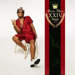 BRUNO MARS 24k Magic (coloured)