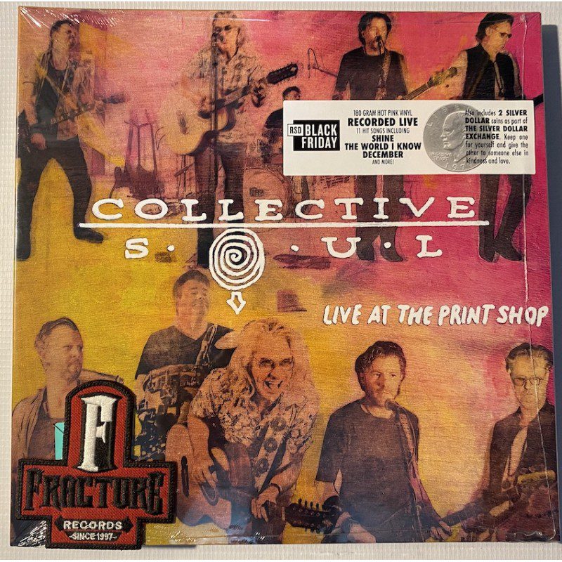 COLLECTIVE SOUL Live At The Print Shop (Coloured, RSD Black Friday 2023