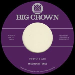 THEE HEART TONES Forever & Ever b/w Sabor a Mi 7"