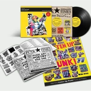 MAL-ONE Listen Up Punk !’ Punk Art Poetry, Spoken Word Album (Rsd 2024)