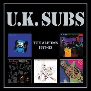 UK SUBS 5CD The Albums 1979-82 5CD Box Set