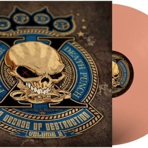 FIVE FINGER DEATH PUNCH A Decade Of Destruction – Volume 2 (Orange Vinyl) (Sleeve Damage)