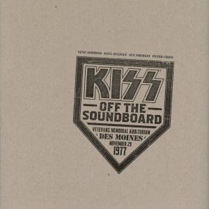 KISS Off The Soundboard - Veterans Memorial Auditorium Des Moines November 29 1977 2LP