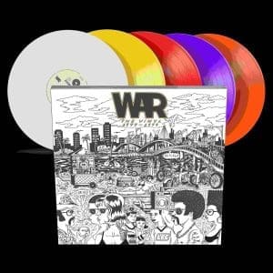 WAR The Vinyl 1977-1994 (Ltd Coloured 5LP Box Set) (RSDBF24)