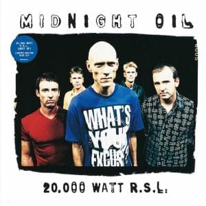 MIDNIGHT OIL 20,000 Watt R.S.L. (Best of) (Blue) 2LP