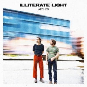 ILLITERATE LIGHT Arches (opaque turquoise)