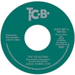 DAVE HAMILTON The Deacons / Pisces Pace 7"