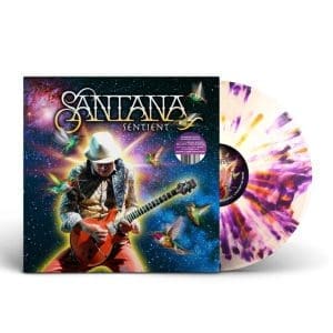 SANTANA Sentient (indie Exclusive, Clear With Orange & Purple Splatter)