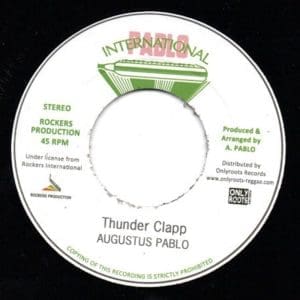 AUGUSTUS PABLO Thunder Clapp 7"