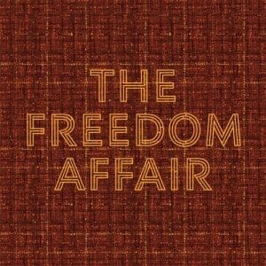 THE FREEDOM AFFAIR The Freedom Affair (Orange / Black Swirl)