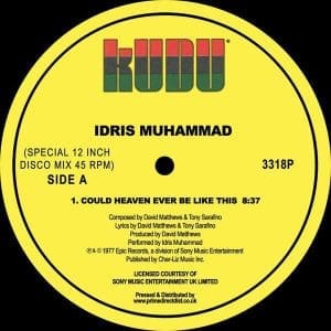 IDRIS MUHAMMAD Could Heaven Ever Be Like This 12"
