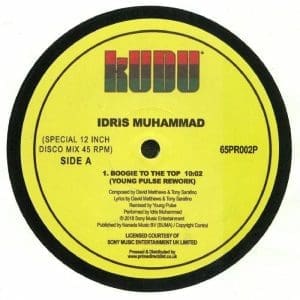 IDRIS MUHAMMAD Boogie to the Top (Young Pulse / Disco Version) 12"