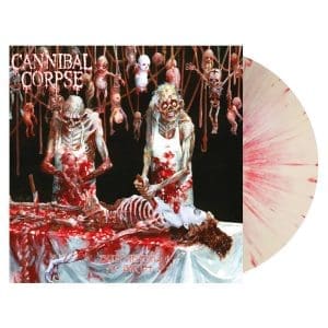CANNIBAL CORPSE Butchered At Birth (White w/ Red Splatter)