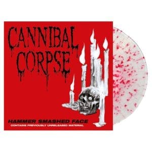 CANNIBAL CORPSE Hammer Smashed Face (Clear w/ Red Splatter)