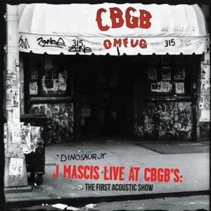 J MASCIS Live At CBGB's (Transparent Red Coloured)
