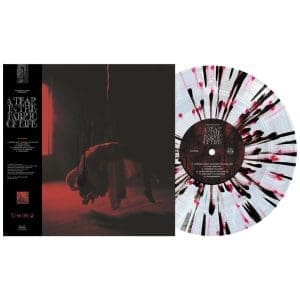 KNOCKED LOOSE A Tear In The Fabric of Life (Clear w/ Blood Red & Black splatter)