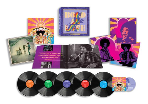 THE JIMI HENDRIX EXPERIENCE Bold As Love (Collectors Boxset) 5LP + BluRay preorder