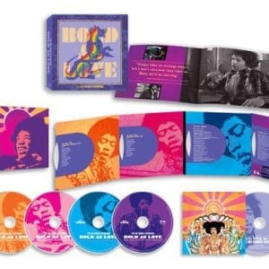 THE JIMI HENDRIX EXPERIENCE Bold As Love (Collectors Boxset) 4CD + BluRay