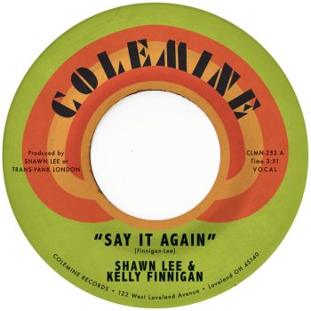 SHAWN LEE & KELLY FINNIGAN Say It Again / Harpsichord Rock 7"