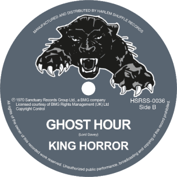 KING HORROR Dracula Prince Of Darkness / Ghost Hours 7" - Image 2