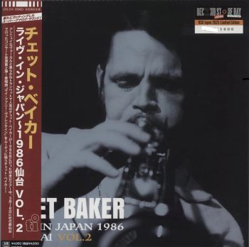 CHET BAKER Live In Japan Sndai Vol. 2 (Japan-only RSD, ltd, numbered)