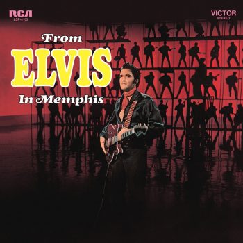 ELVIS PRESLEY From Elvis In Memphis (Ltd Red & Black Marble)