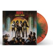 KISS Love Gun (Ltd Tangerine & Aqua Splatter)