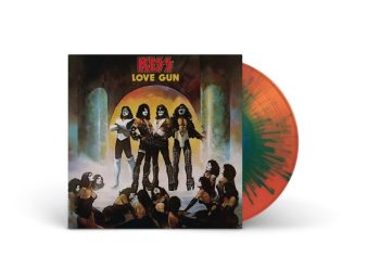 KISS Love Gun (Ltd Tangerine & Aqua Splatter)