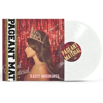 KACEY MUSGRAVES Pageant Material (10 Year Anniversary Clear Gold Glitter)