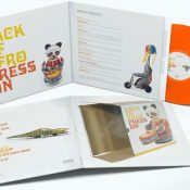 LACK OF AFRO Press On (orange)