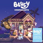 BLUEY Verandah Santa 7"