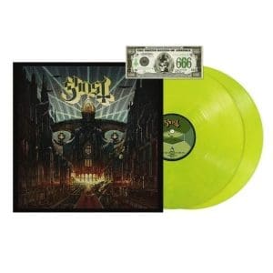 GHOST Meliora Deluxe (10th Anniversary Indie Exclusive Surge Green) 2LP
