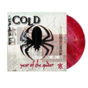 COLD Year of the Spider (Remastered Red with White Spider Web Swirl Edition)