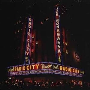 JOE BONAMASSA Live At Radio City Music Hall CD/DVD