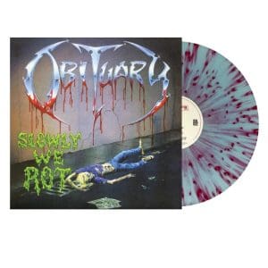 OBITUARY Slowly We Rot (Remastered, Expanded, Corpse Blue with Blood Splatter)