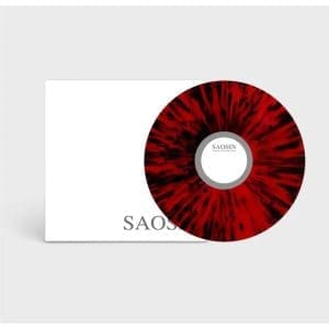 SAOSIN Translating The Name (clear red w/ black splatter)