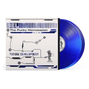 DEL THE FUNKY HOMOSAPIEN Future Development (Metallic Blue) 2LP preorder